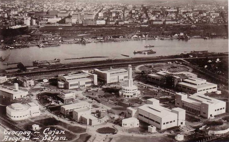 Staro Sajmište nel 1937 (foto wikimedia)