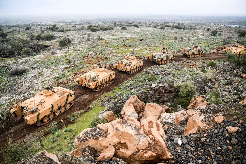 Truppe turche in Siria del nord nel febbraio 2018 - © quetions123/Shutterstock