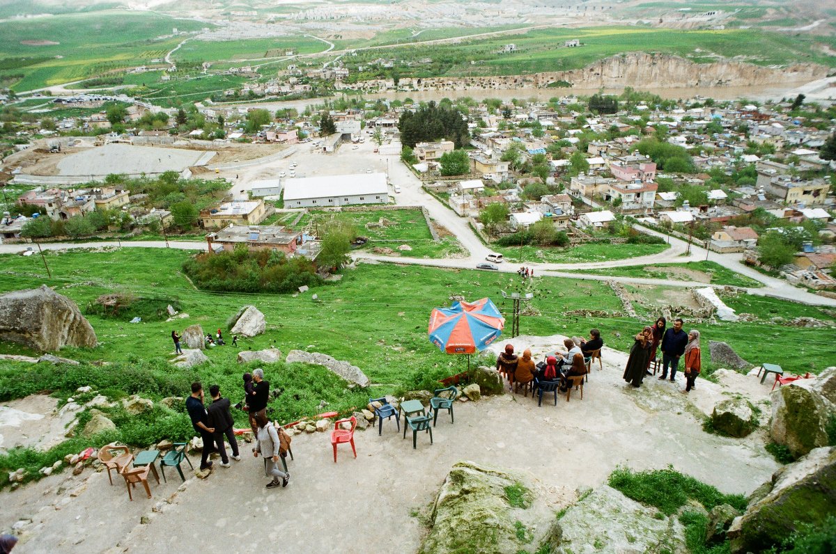 Hasankeyf vista dall'alto, foto di Francesco Brusa