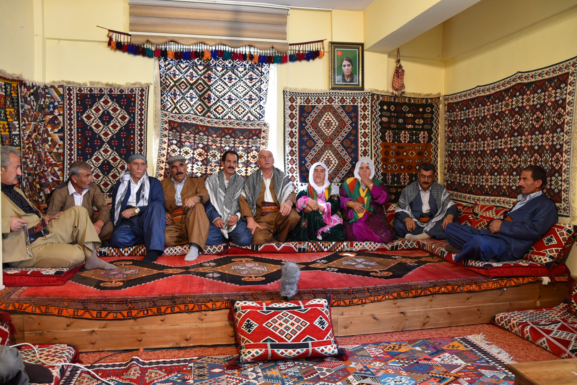 In the Dengbêj House of Van (photo D. Bettoni)