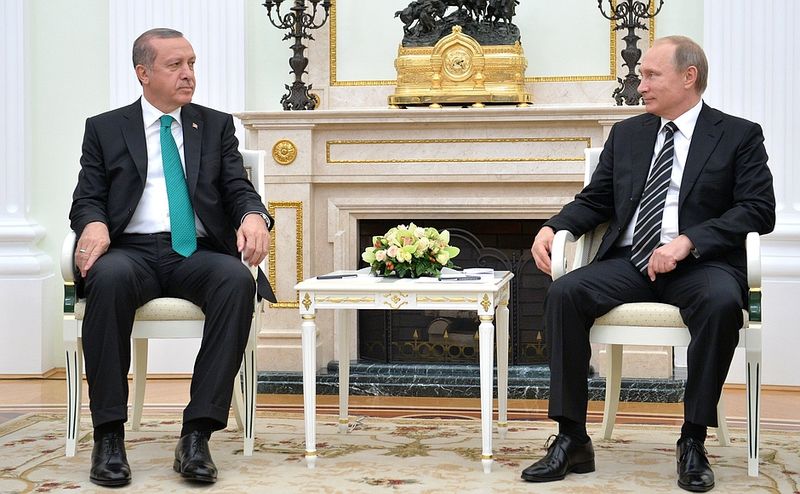 Erdoğan e Putin (foto kremlin.ru)