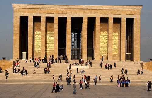 The mausoleum of Kemal Atatürk The mausoleum of Kemal Atatürk