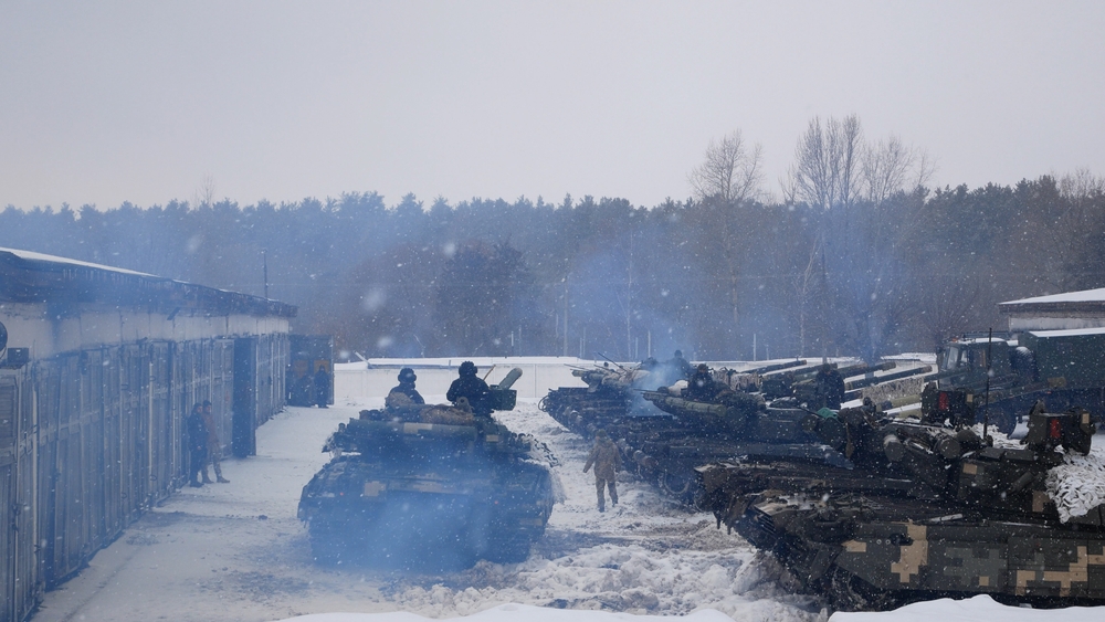 Truppe ucraine a Kharkiv, Ucraina, 31 gennaio 2022 - © Seneline/Shutterstock