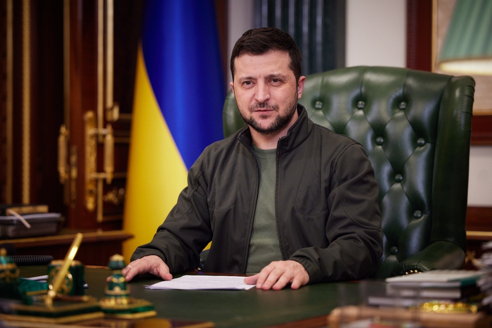 Il presidente ucraino Volodymyr Zelensky - © Shag 7799/Shutterstock