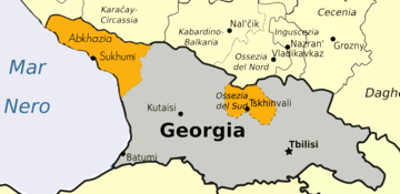 Mappa Abkhazia - OBCT
