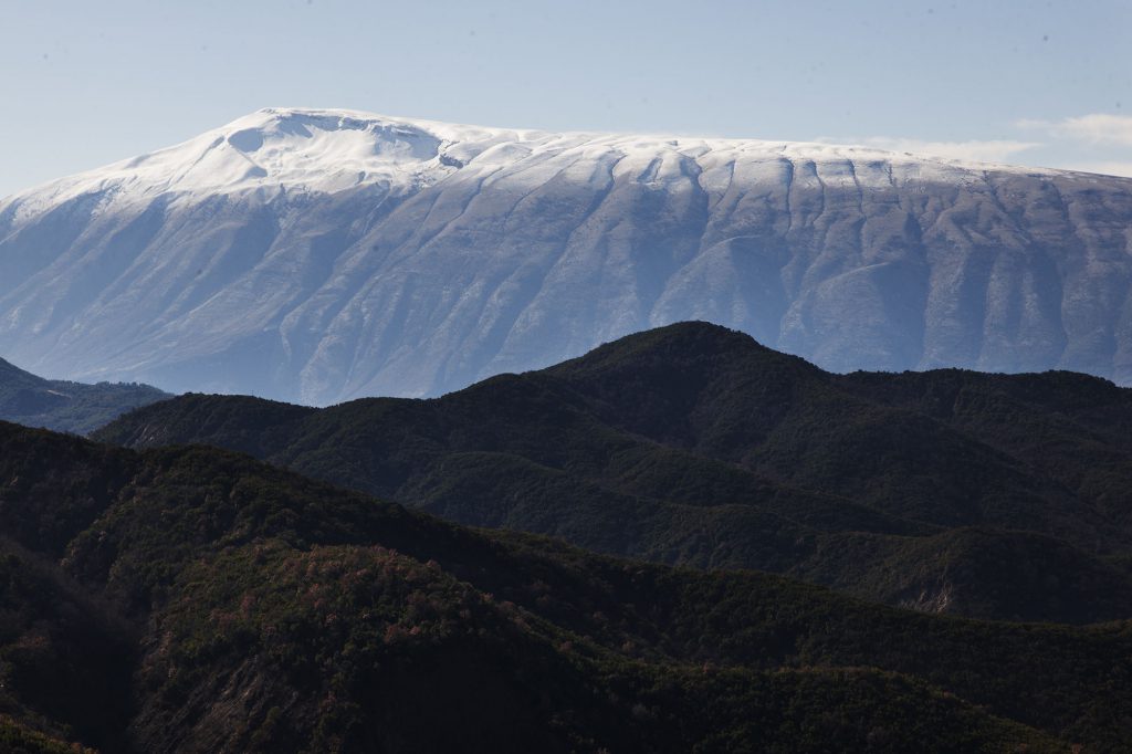 View of the Dangëlli National Park, Albania - photo by Camilla de Maffei