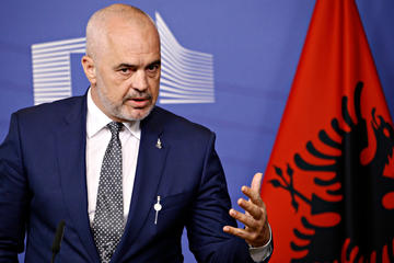 Edi Rama, foto Alexandros Michailidis Shutterstock Edi Rama, foto Alexandros Michailidis Shutterstock