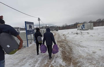 Campo di Lipa, dicembre 2020