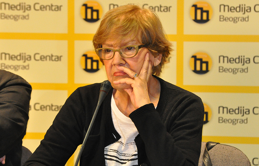 Vesna Pešić (foto © Media Centar Beograd)