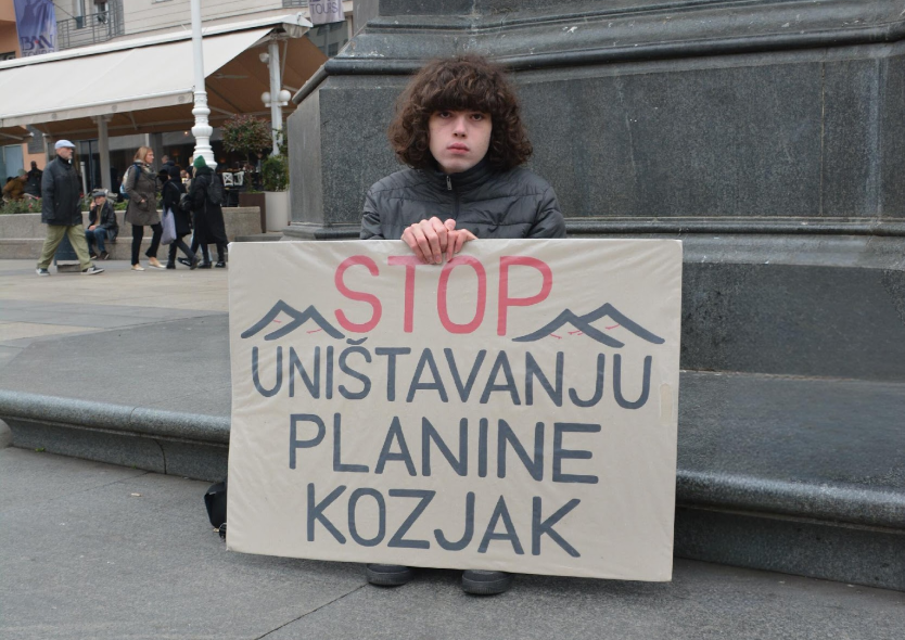 Antoni in Piazza Ban Josip Jelačić a Zagabria - Maura Madeddu Antoni in Piazza Ban Josip Jelačić a Zagabria - Maura Madeddu