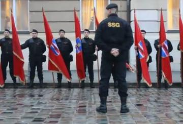 Glavaševa vojska u crnim uniformama 