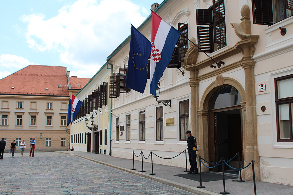 Zagrabria, Croazia, Sede del governo - Foto N. Corritore