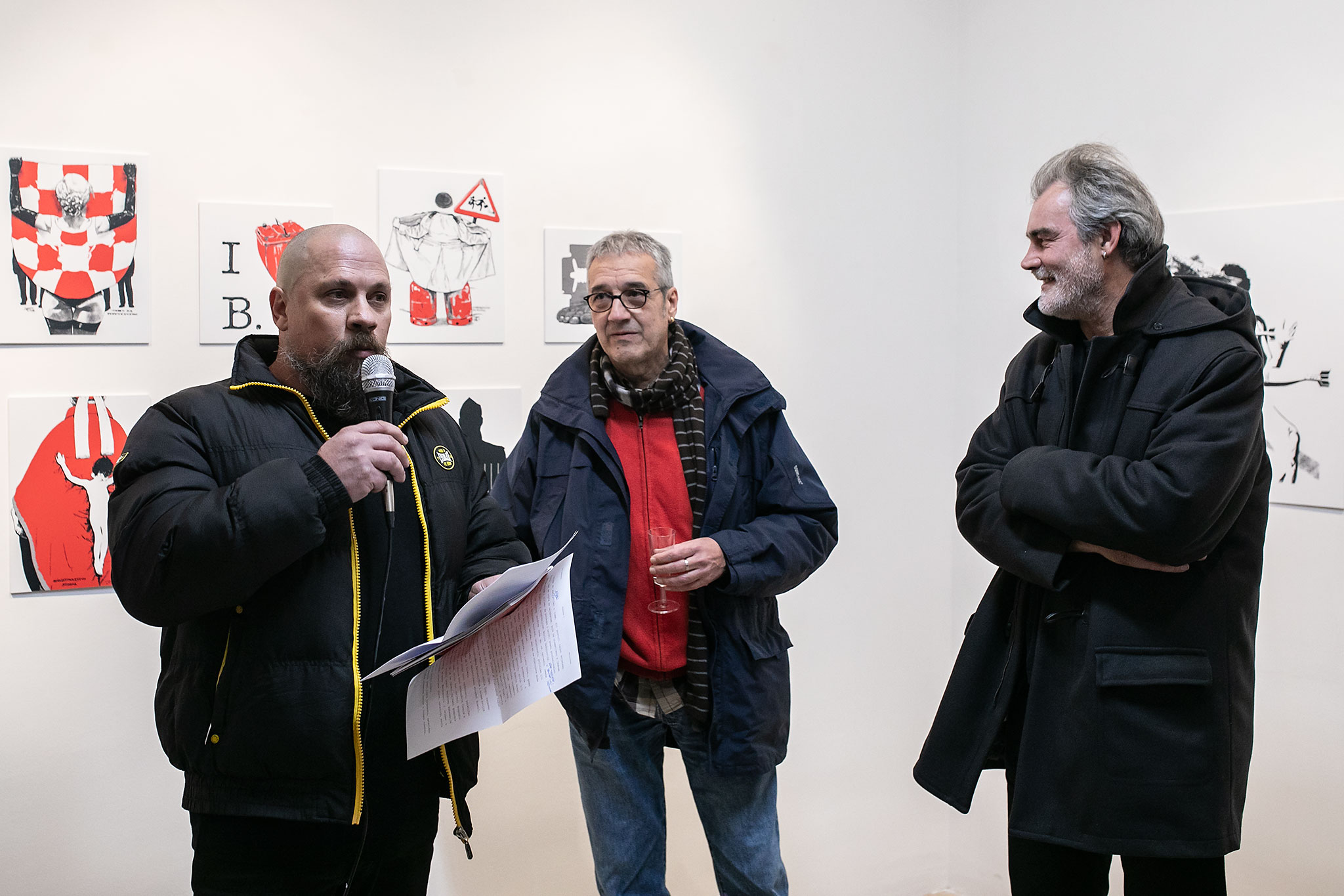 Boris Dežulović, Alem Ćurin, Viktor Ivančić (foto © Manuel Angelini - Sa(n)jam knjige u Istri)