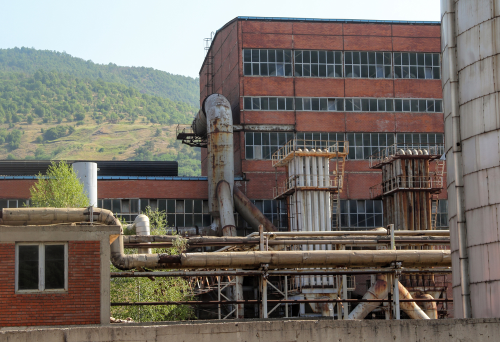 Un'immagine delle miniere di Trepça