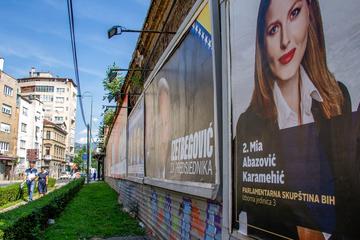 Manifesto elettorale a Sarajevo © Mete H/Shutterstock