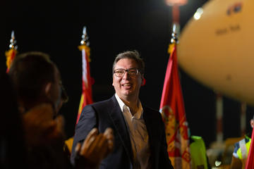 Il presidente serbo Aleksandar Vučić (SkyStudioRS/Shutterstock)