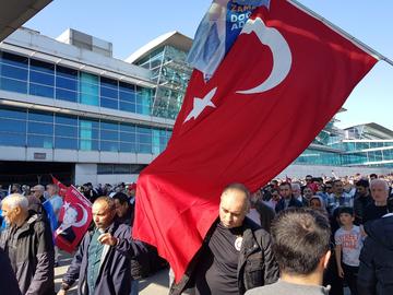 Istanbul durante la campagna elettorale (foto F. Brusa)