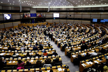 Sessione plenaria al Parlamento europeo © Alexandros Michailidis/Shutterstock