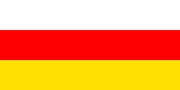 Bandiera dell'Ossezia del sud