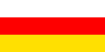 Bandiera dell'Ossezia del sud Bandiera dell'Ossezia del sud