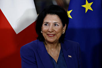 La presidente della Georgia Salomè Zourabishvili © Alexandros Michailidis/Shutterstock