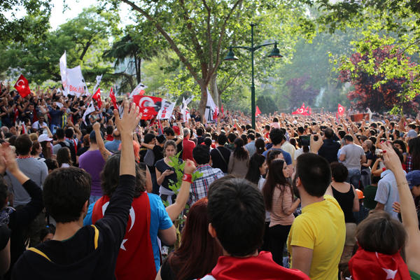 The protests in Gezi Park - (photo by Arzu Geybullayeva)