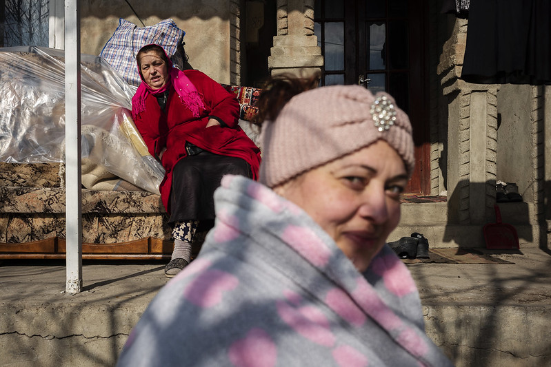 portrait of two women