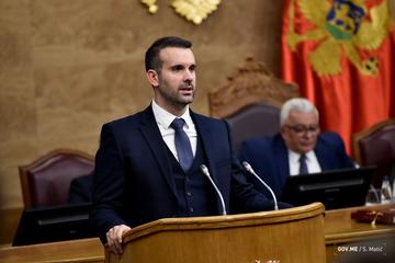 Il primo ministro Milojko Spajić e il presidente del Parlamento Andrija Mandić  (foto Governo del Montenegro)