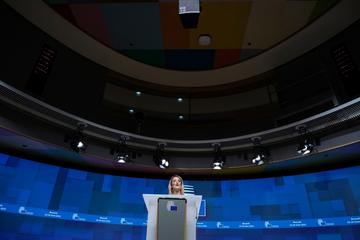 Roberta Metsola, presidente del Parlamento europeo © Alexandros Michailidis/Shutterstock