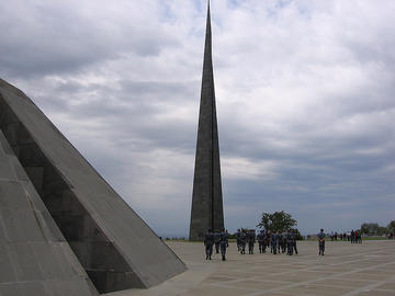 Memoriale del Genocidio a Yerevan (foto G. Comai  )