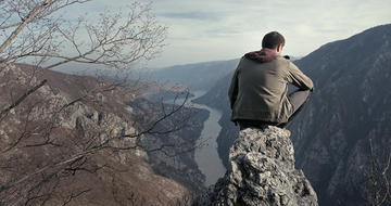 Una scena del film "Il ragazzo della Drina"