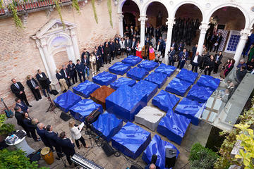 Inaugurazione del padiglione della Bosnia Erzegovina alla Biennale di Venezia (foto “Studio Rio”)