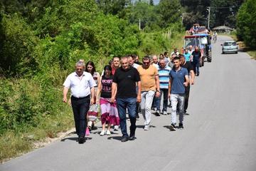 In manifestazione © Milica Čubrilo Filipović/Le Courrier des Balkans