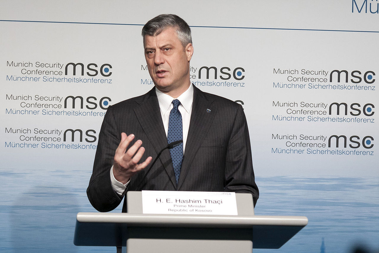 Hashim Thaçi (foto Moerk / MSC)