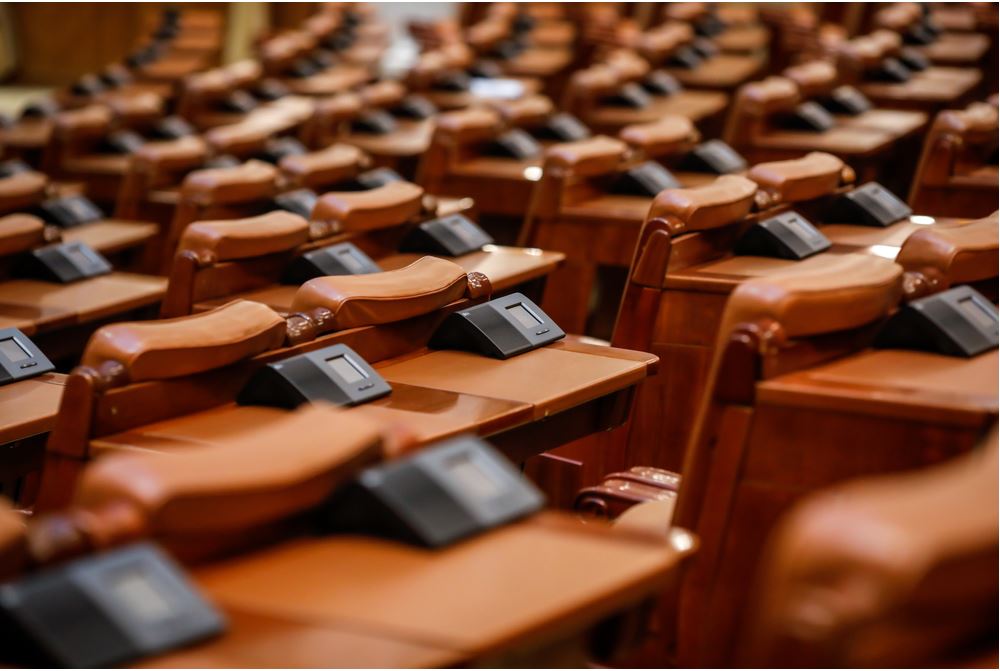 Empty seats in parliament - © M.Moira/Shutterstock