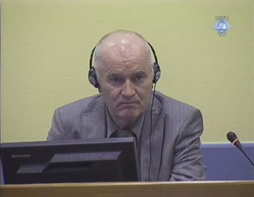 Ratko Mladić (foto ICTY)
