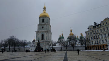 Kyiv sotto la neve - Foto Claudia Bettiol Kyiv sotto la neve - Foto Claudia Bettiol