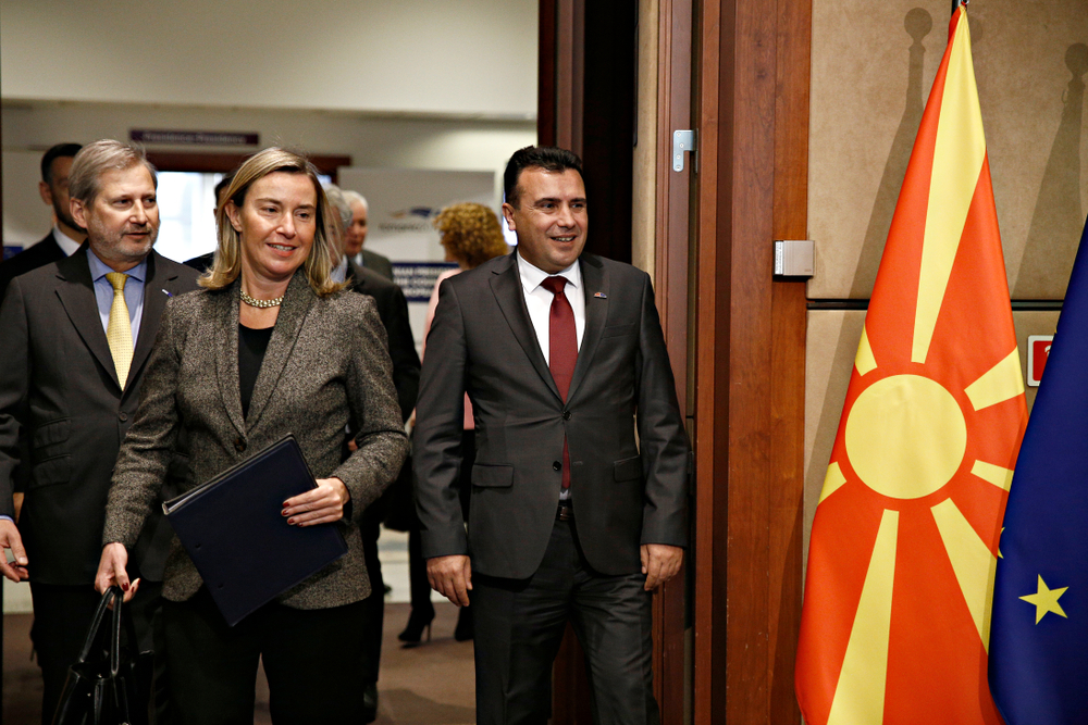 Federica Mogherini in visita ufficiale in Macedonia del Nord - Alexandros Michiailidis / Shutterstock