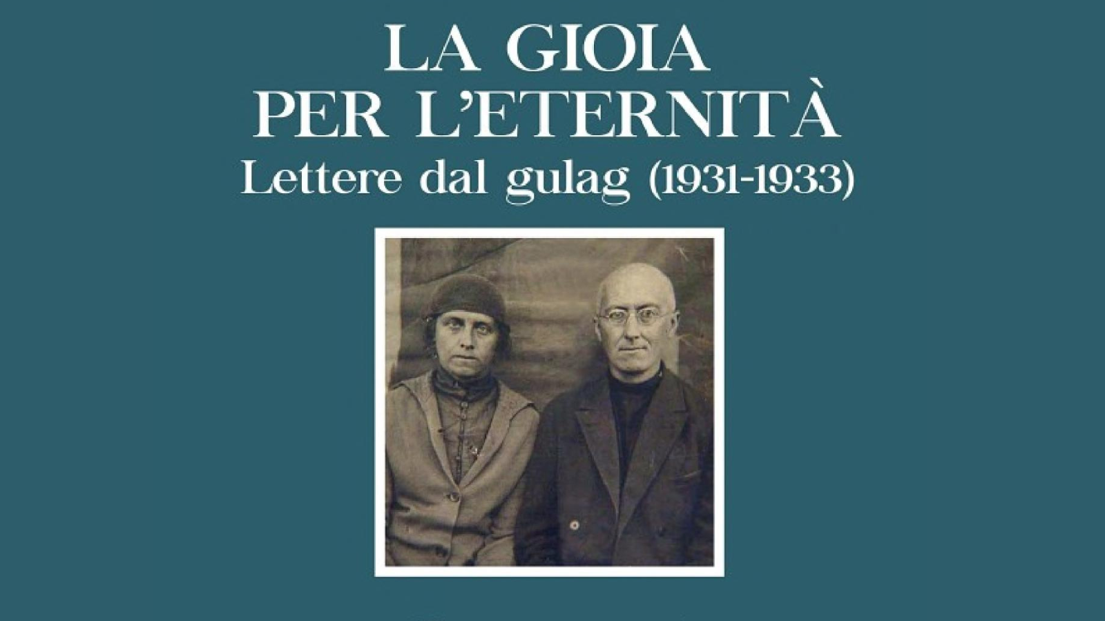 Stralcio della copertina del libro "La gioia per l’eternità"