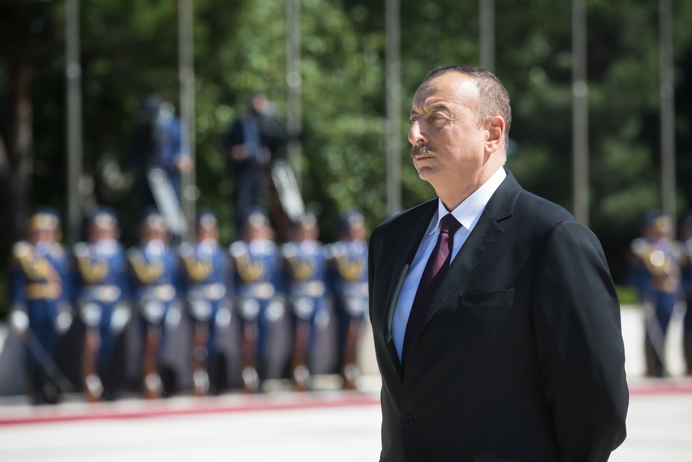 Il presidente dell'Azerbaijan Ilham Aliyev © Drop of Light/Shutterstock