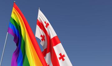 Bandiere LGBT+ e georgiana