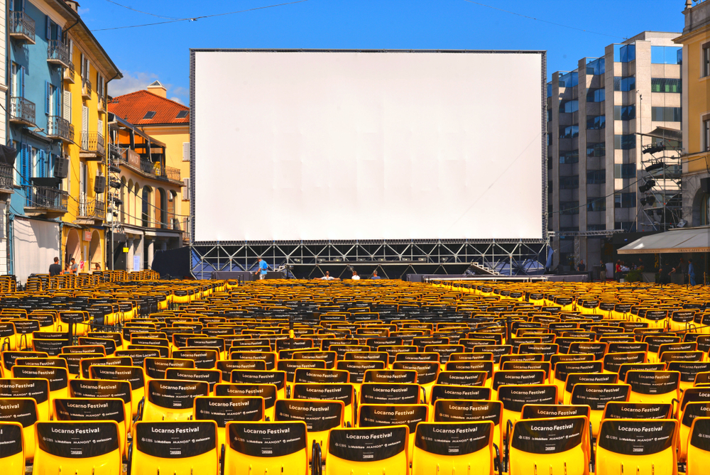 Lo spazio all'aperto del Film Festival di Locarno © poludziber/Shutterstock