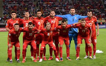 La nazionale di calcio della Macedonia del Nord - © Igor Panevski/Shutterstock