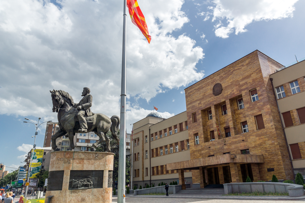 The parliament in Skopje - © stoyanh/Shutterstock