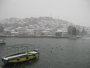 Ohrid in winter
