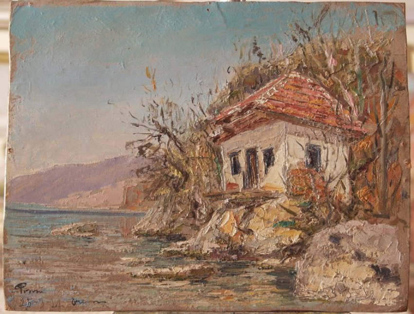 Ohrid - Ettore Ponzi. Da "Lexicon of Foreign painters in Macedonia"