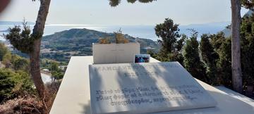 Kos, Grecia, tomba del poeta Manolis Fortounis - foto D. Zandel