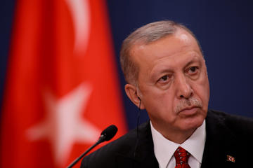 Turkish President Recep Tayyip Erdogan.  Credits Sasa Dzambic Photography  via Shutterstock