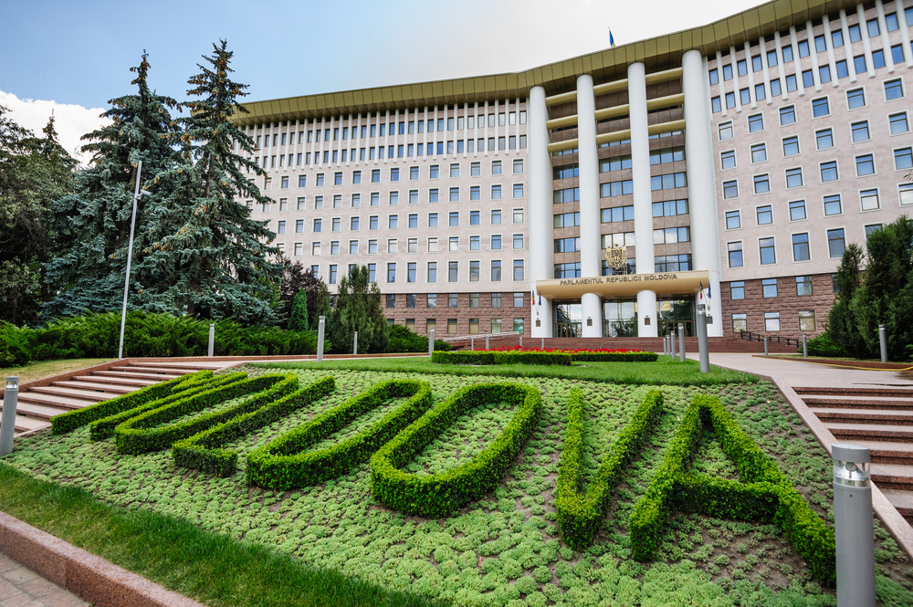 La sede del parlamento a Chișinau (© Serghei Starus / Shutterstock.com)