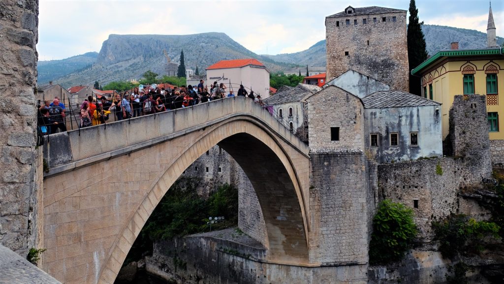 L’arco dello Stari Most. Foto di Mariangela Pizziolo L’arco dello Stari Most. Foto di Mariangela Pizziolo